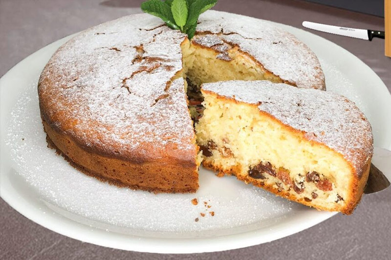 bizcocho de kéfir de leche